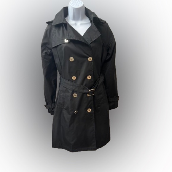NWOT Michael Kors Weather Resistant Trench Coat - Picture 2 of 6